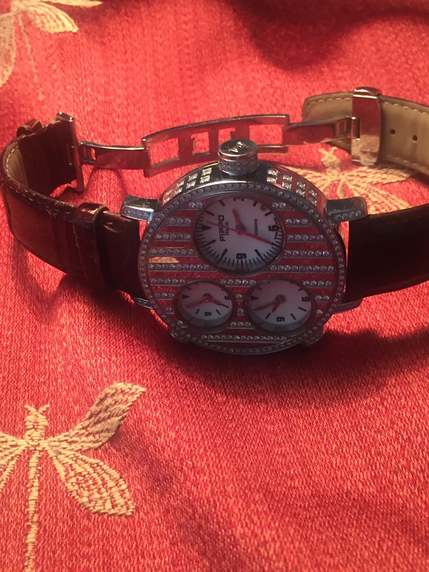 Pippo Perez 3kt Diamond Watch made in Italy