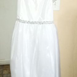 First Comunion Dress Size 12  $30