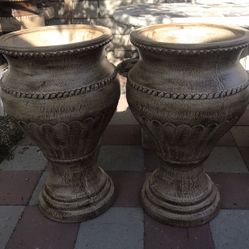 New Flower Pots Made Out Of Clay Beautiful Yard Decoration 