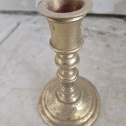 Vintage Brass Candle Stick Holder 