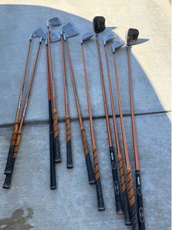 HiPPO Golf Club Set – 9 Clubs (Irons, Wedges, Hybrids, Drivers)