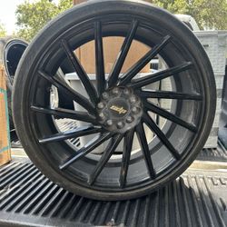 20” Rims And Tires 