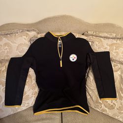 Pittsburgh Steelers Pullover 1/4 Zipper Size Small