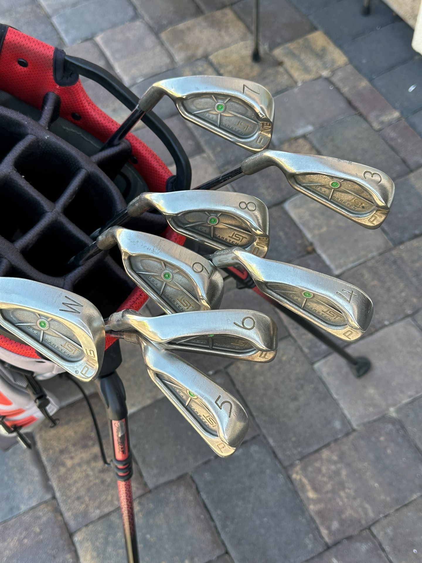 ping-isi-green-dot-nickel-iron-set-left-handed-for-sale-in-las-vegas
