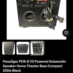 PARADIGM POWERED SUBWOOFER 