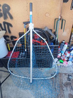Large Fishing Landing Net with Aluminum Handle