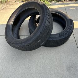 255/55/20 Tire Pair For Sale