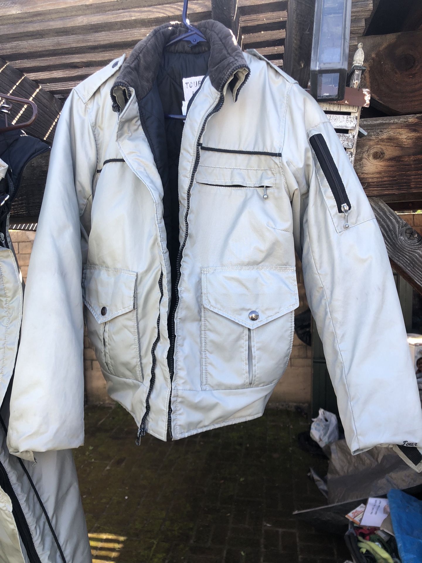 $60 All (4) Items Motorcycle Cold IWeather Bib’s and Jacket