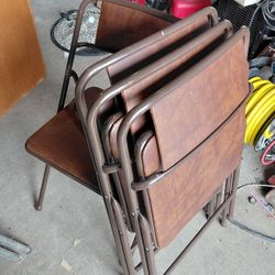 Vintage Folding Chairs 