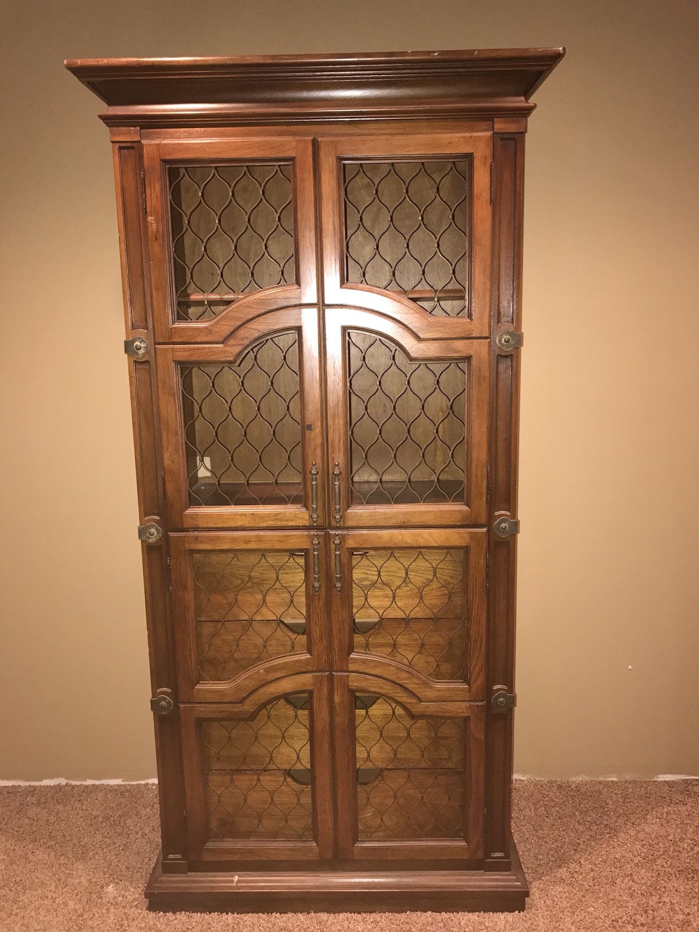 Armoire 4-door / 4-drawer Wardrobe / Closet Tv Cabinet Storage - $50