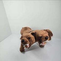 Harry Potter 3 Headed Dog 12" Plush Cerberus Fluffy Guard Wizarding World Toy