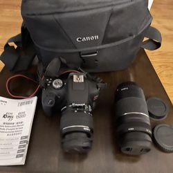Canon T7 EOS 1500D camera with Charger 