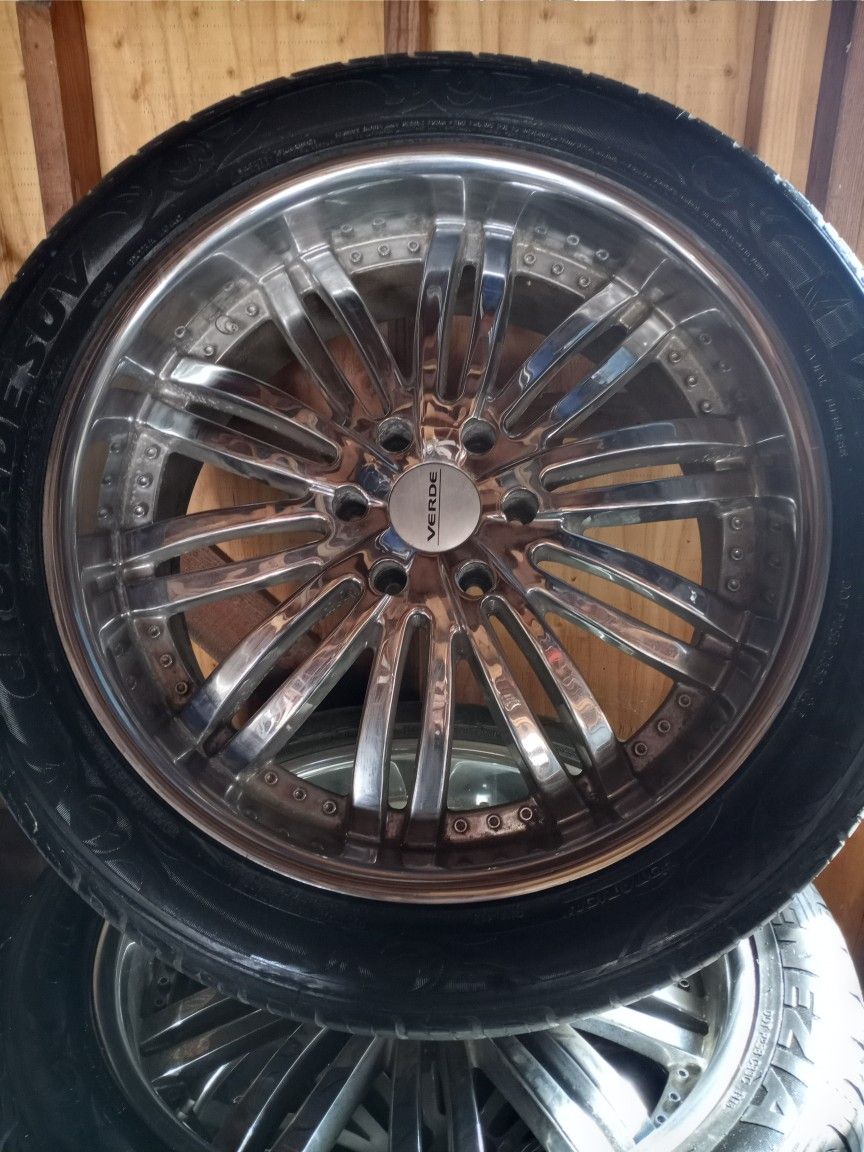 22"rines marca Verde