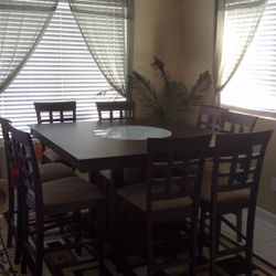 Bar Stool Dinning Table - $850 Or Best Offer
