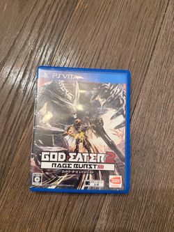 God Eater 2: Rage Burst PS Vita Japanese Import CIB Complete w/ Case & Inserts