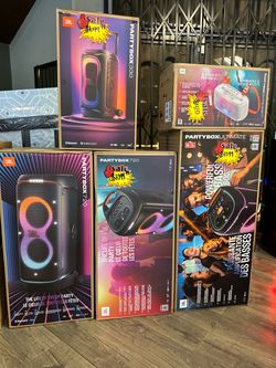 JBL PartyBox Bluetooth Speakers Take One Home Today $0 Initial Payment Read Description