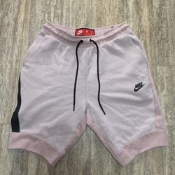 Pink Nike Tech Shorts (Size: Small)- $50 