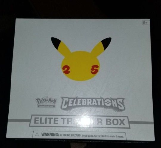 Pokemon elite trainer box 25th anniversary