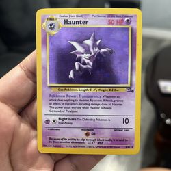 HAUNTER FOSSIL