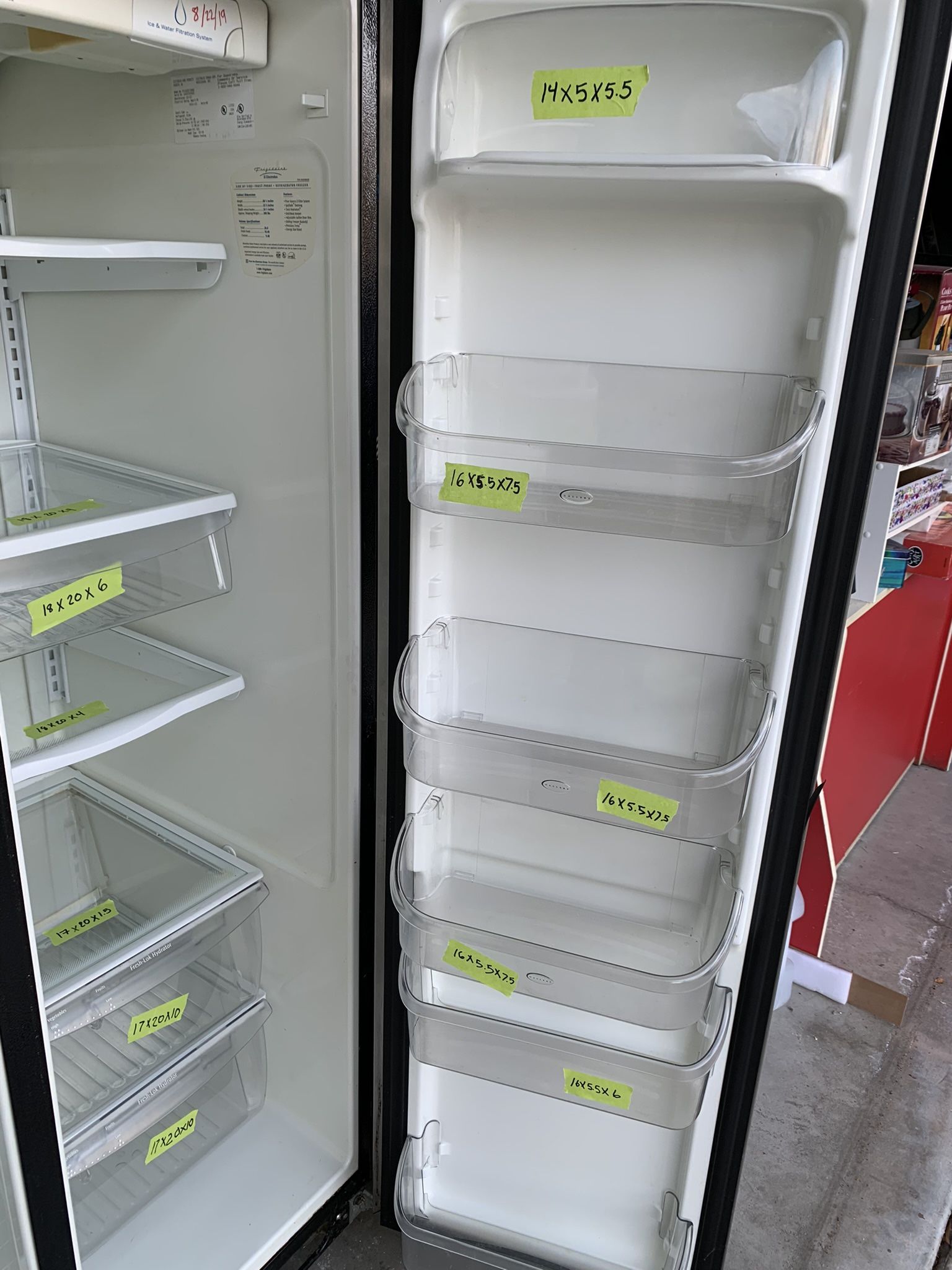 Frigidaire Gallery PLHS267ZAB6. For Parts only.