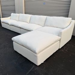 Restoration Hardware Slope Arm Cloud Sofa