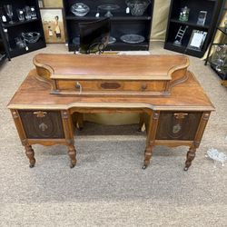 1920s Antique walnut wood vanity excellent condition 