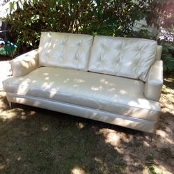 ** LEATHER COUCH** $300 obo