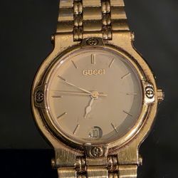 Gold Tone GUCCI Watch