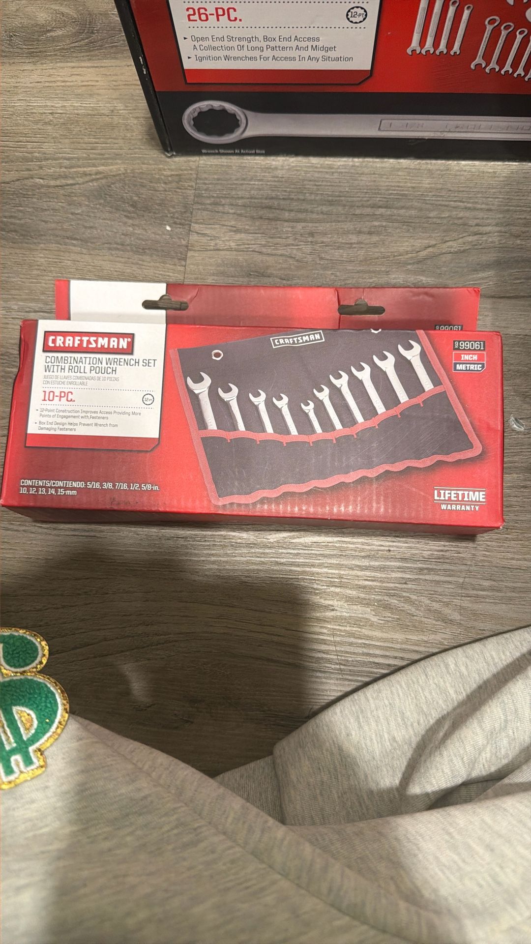 Craftsman Combination Wrench Set With Roll Pouch