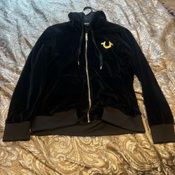 Silk True Religion Hoodie Large 