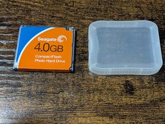 Seagate 4.0GB CompactFlash Photo Hard Drive ST1.2 - Like New