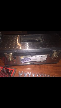 Steel voyager tool box includes over 200 tools