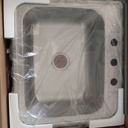 Brand NEW Stainless Steel Sink- In Box!