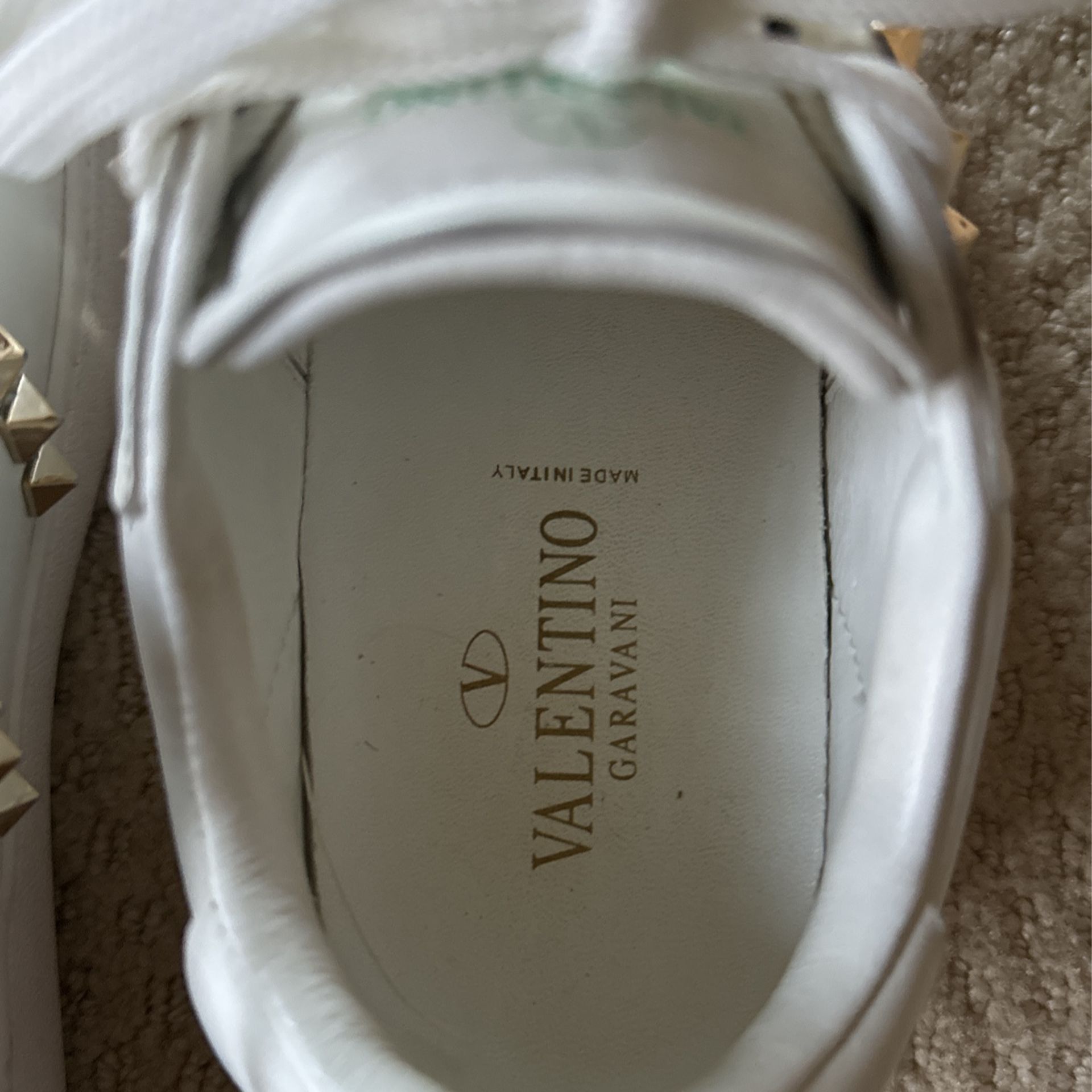 Be My VLTN Valentino Sneakers White And Gold Size 36