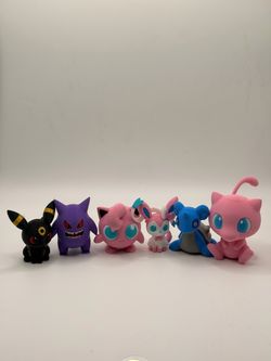 3D Printed Pokémon Figures Set of 6 fan art