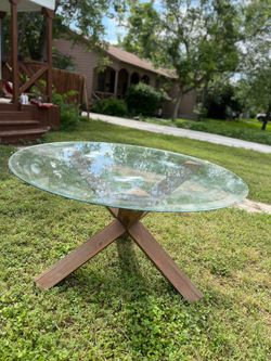 Glass table