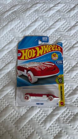 Hot Wheels Twin Tags Red White Experimotors 186/250 New For 2026