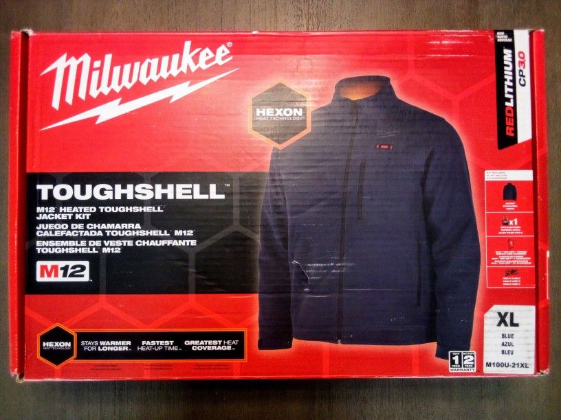 Milwaukee M12 Heated ToughShell Jacket Kit Size XL