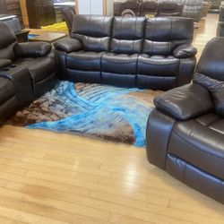 RECLINING FURNITURE! 1-2-3 PIECE SETS AVAILABLE! WE SELL FOR BRAND NEW! 