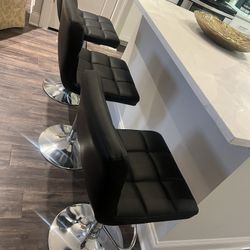Bar Stools-adjustable-4 Stools 