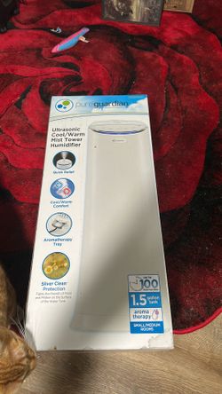 Ultrasonic Cool/Warm Mist Tower Humidifier