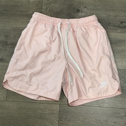 Mens Nike Running Shorts Light Pink Size Small