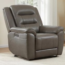 Henredon Keira Leather Zero Gravity Recliner