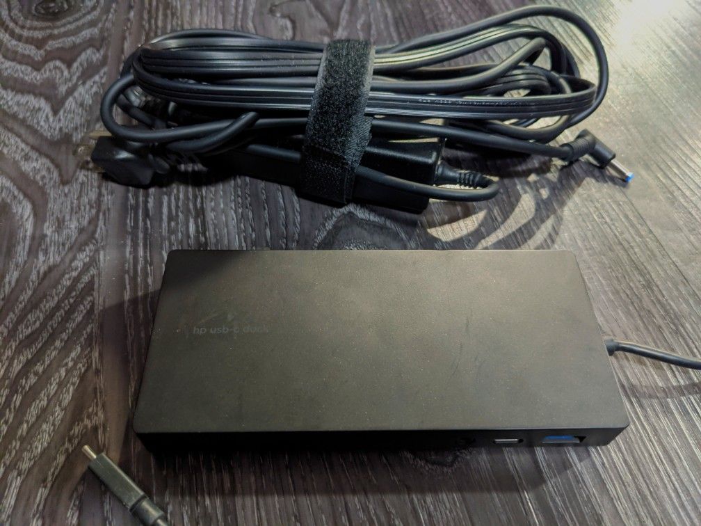 HP Elite USB-C Docking Station with 65W Adapter (TPA-B01)