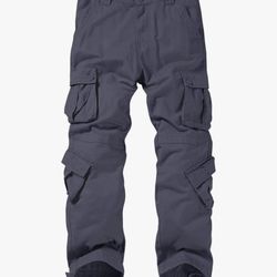 Match Cargo Pants Gray 6053 Size 34