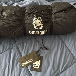 OneTigris Black Cometa - 2 Person Tactical Camping Tent 