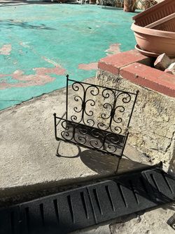 Decorative Magazine/Wood Holder