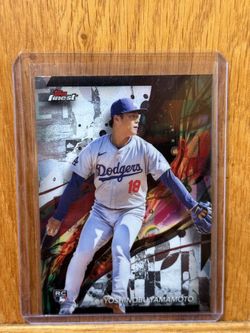 Yoshinobu Yamamoto RC “Topps Finest”