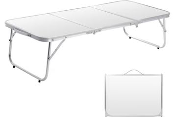 Small Camping Table 35.2 inch Folding Picnic Table Foldable Low Camp Table Portable