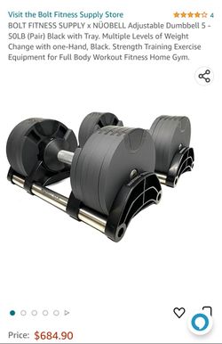 Nuobell Dumbbell 20kg/45lbs X 2